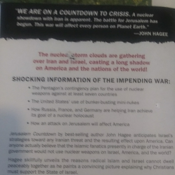 John Hagee book plus 2 free books - Picture 2 of 8